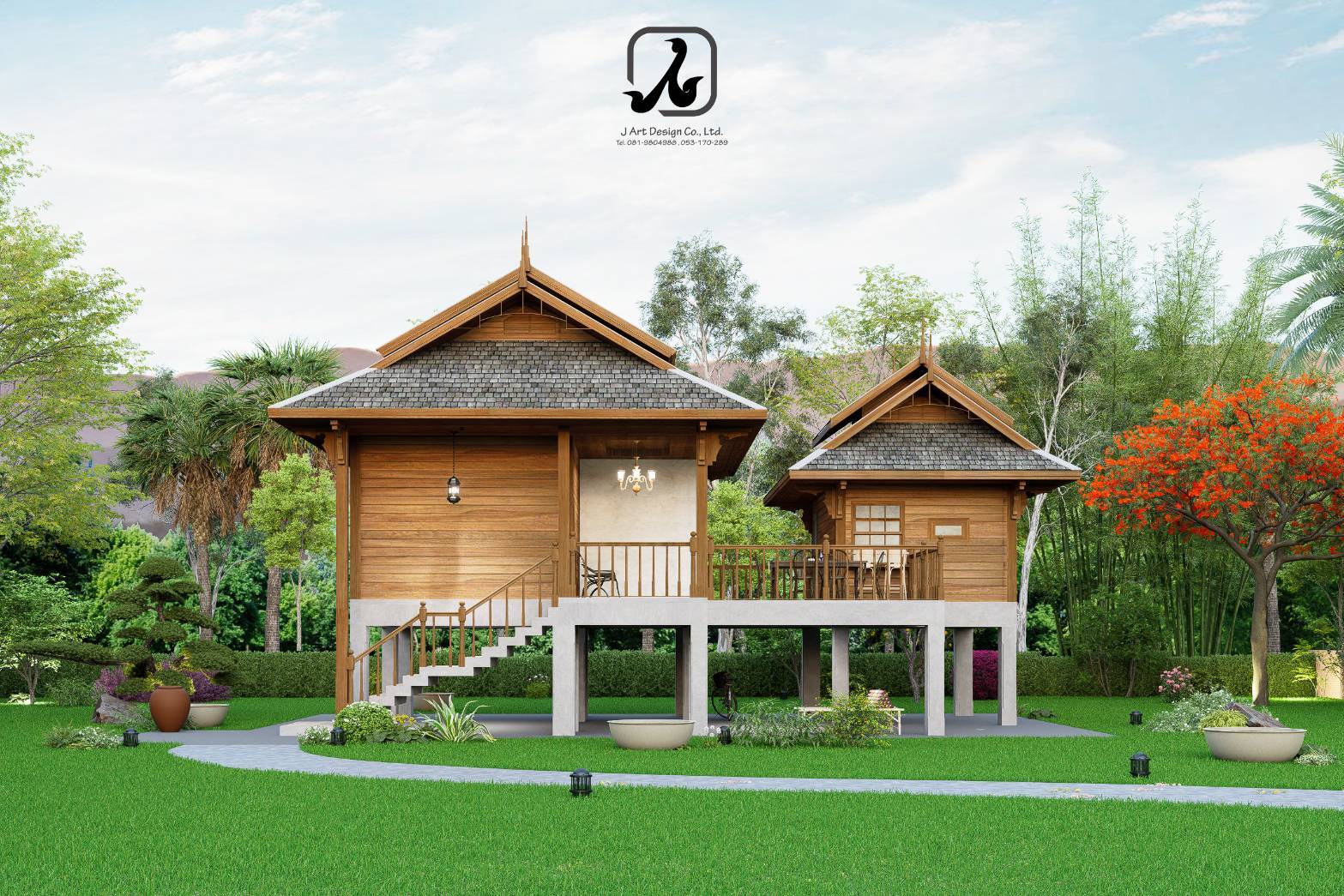 รับสร้างบ้าน รับออกแบบตกแต่งภายในบ้าน และรีโนเวททั่วไทย